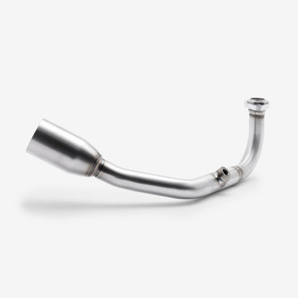 Lextek Polished Stainless Steel OP4 200mm Exhaust System for Lexmoto Aura 2021-2024