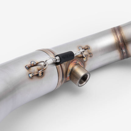 Lextek Stainless Steel Downpipe for Aprilia RS660 (21-23)