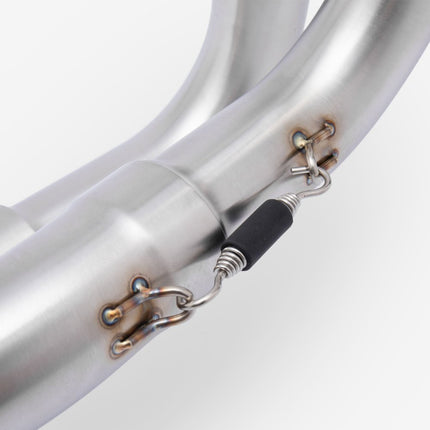 Lextek Stainless Steel Downpipe for Aprilia RS660 (21-23)