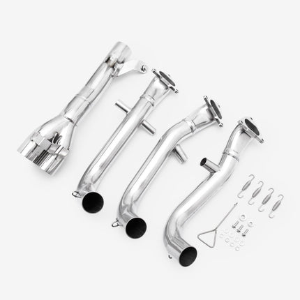 Lextek Stainless Steel Downpipe for Triumph Speed Triple 1200/R/RS (21-24)