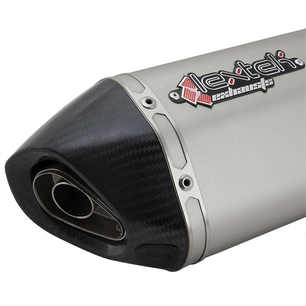 Lextek Matt S/Steel SP1 Hexagonal Exhaust Silencer 51mm