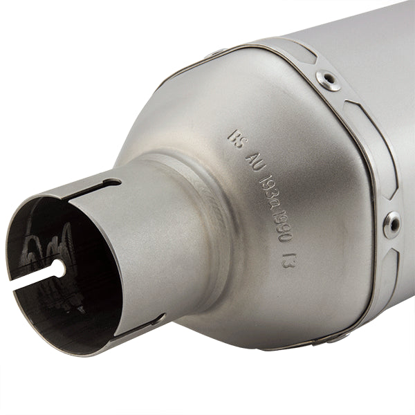 Lextek Matt S/Steel SP1 Hexagonal Exhaust Silencer 51mm