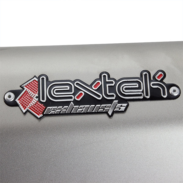 Lextek Matt S/Steel SP1 Hexagonal Exhaust Silencer 51mm