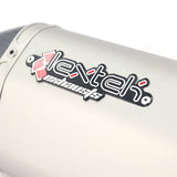 Lextek Matt S/Steel SP1 Hexagonal Exhaust Silencer 51mm