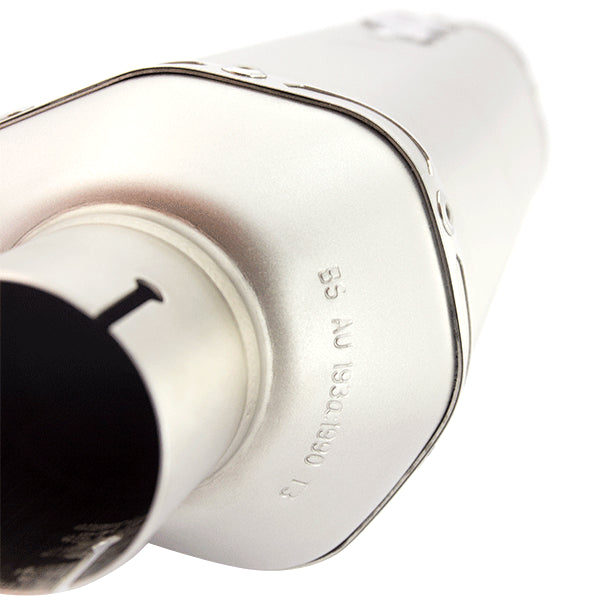 Lextek Matt S/Steel SP1 Hexagonal Exhaust Silencer 51mm