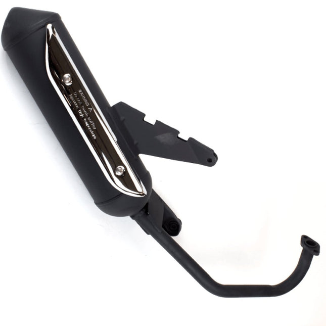 125cc Scooter Black Exhaust System for LJ125T-8M, CITY125