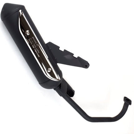 125cc Scooter Black Exhaust System for LJ125T-8M, CITY125