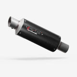 Lextek GP8C Carbon Effect GP Stubby Exhaust Silencer 51mm