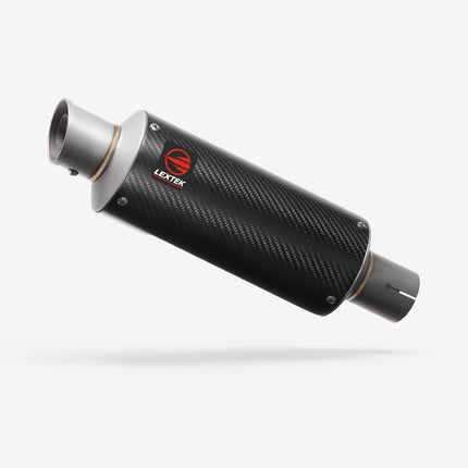 Lextek Carbon Fibre GP8C 240mm Exhaust System with Single Lambda