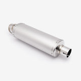 Lextek Stainless Steel OU1 Underseat Exhaust Silencer 300mm 51mm