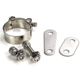Lextek Matt S/Steel VP6 Tri Oval Exhaust Silencer 51mm