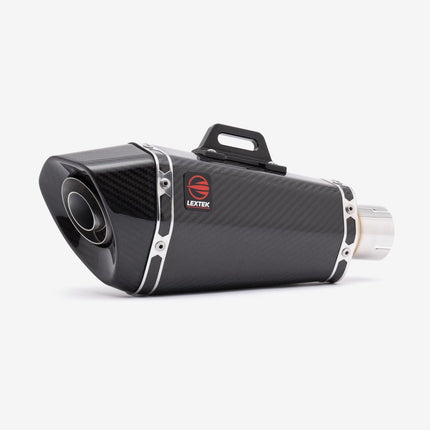Lextek Carbon Fibre XP8C Exhaust Silencer 210mm 51mm