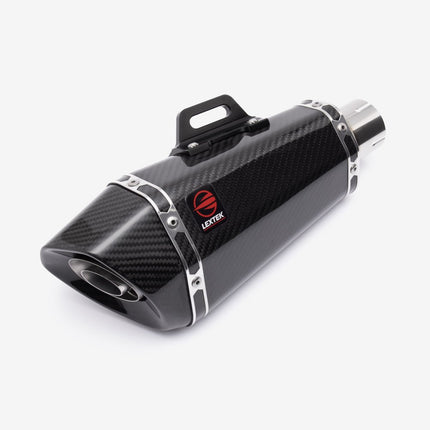 Lextek Carbon Fibre XP8C Exhaust Silencer 210mm 51mm