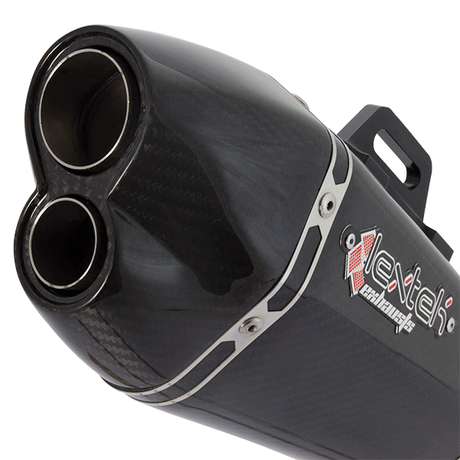 Lextek XP13C Carbon Effect Hexagonal Exhaust Silencer 51mm