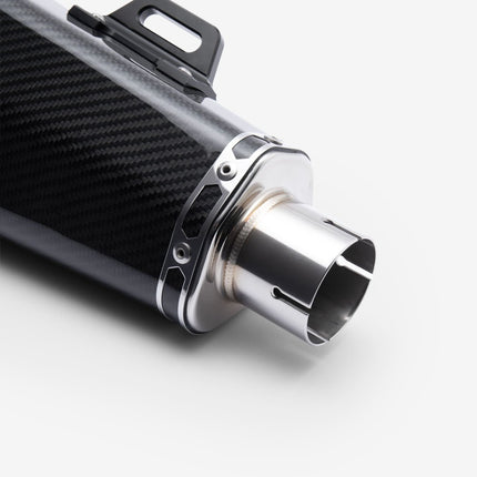 Lextek Carbon Fibre XP13C Exhaust Silencer 210mm 51mm
