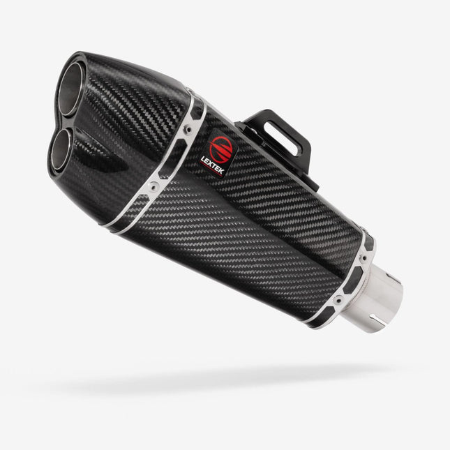 Lextek Carbon Fibre XP13C 210mm Exhaust System for Honda CBR650F/CB650F (14-18)