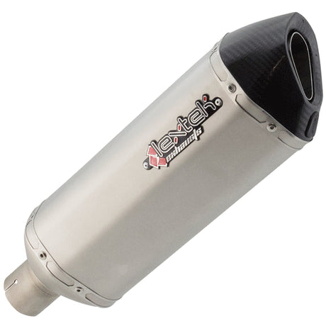 Lextek Matt S/Steel SP1L Left Hand Hexagonal Exhaust Silencer