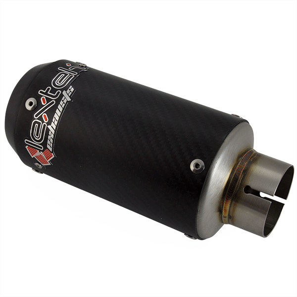 Lextek CP8C Carbon Effect Exhaust Silencer 51mm