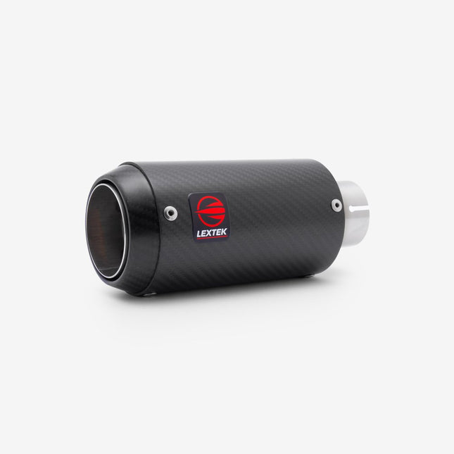 Lextek Carbon Fibre CP8C Exhaust Silencer 150mm 51mm