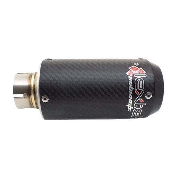 Lextek CP8C Carbon Effect Exhaust Silencer 51mm