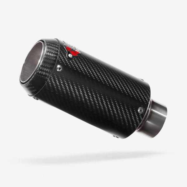 Lextek CP8C Carbon Effect Exhaust Silencer 51mm