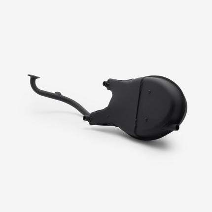 125cc Scooter Black Exhaust System for FT125T-27-E4