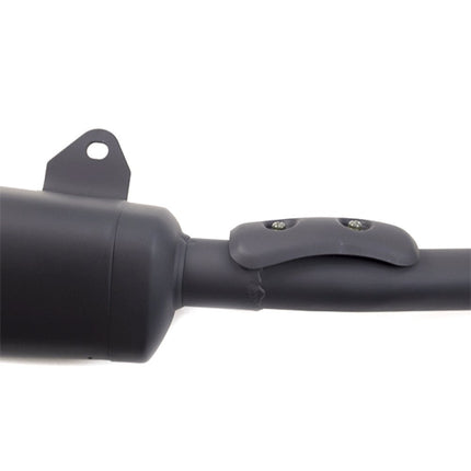 125cc Motorcycle Black Exhaust System EURO 4