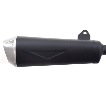 125cc Motorcycle Black Exhaust System EURO 4