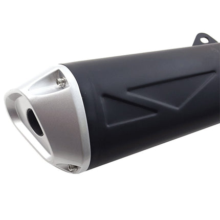 125cc Motorcycle Black Exhaust System EURO 4