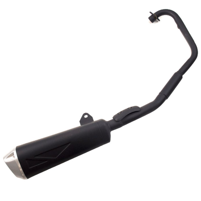 125cc Motorcycle Black Exhaust System EURO 4