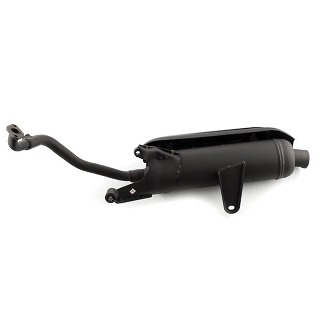 125cc Scooter Black Exhaust System for ZN125T-8F, ZN125T-7S, RXL125