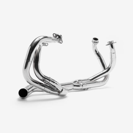 Lextek Smoked Stainless Steel OP15 200mm Exhaust System for Honda VFR800 X Crossrunner (11-14)