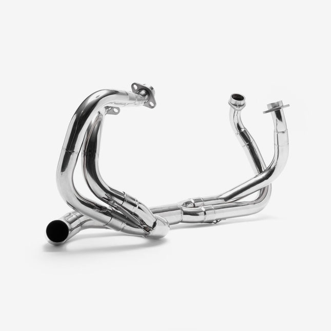 Lextek Smoked Stainless Steel OP15 200mm Exhaust System for Honda VFR800 X Crossrunner (11-14)