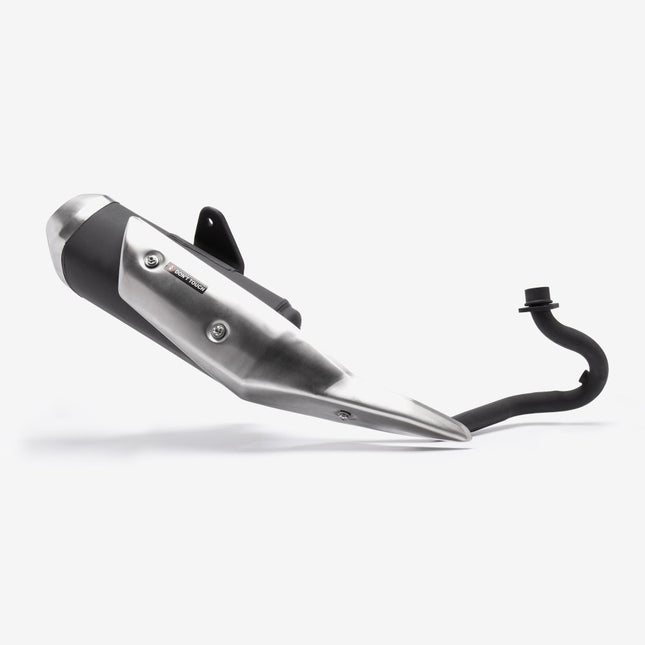 125cc Motorcycle Black Exhaust System for TR125T-5-E5