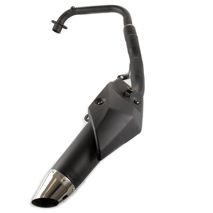 125cc Motorcycle Black Exhaust System for XGJ125-28, MT125RR