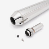 Lextek Stainless Steel AC1 Classic Silencer 350mm 51mm