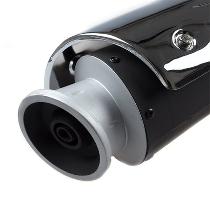 125cc Scooter Black Exhaust System for ZS125T-40, ZS125T-40-E4
