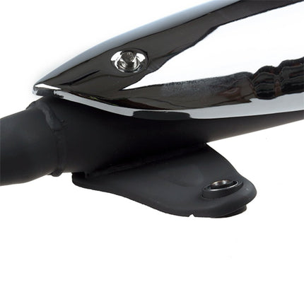 125cc Scooter Black Exhaust System for ZS125T-40, ZS125T-40-E4