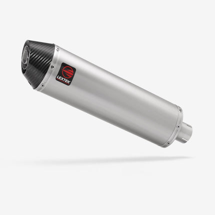 Lextek Brushed Stainless Steel RP1 400mm Exhaust with Link Pipes