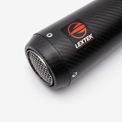 Lextek Carbon Fibre CP9C Exhaust Silencer 180mm 51mm