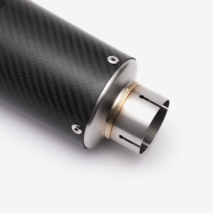 Lextek Carbon Fibre CP9C Exhaust Silencer 180mm 51mm