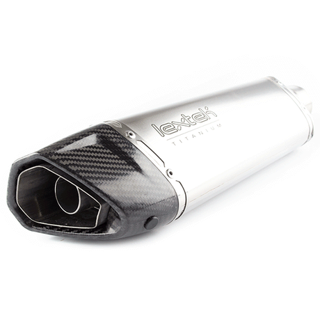 Lextek ST4 350mm Titanium Exhaust Silencer 60mm