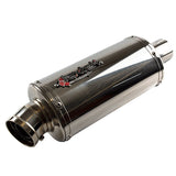 Lextek Stainless Steel OP5 Exhaust Silencer 250mm 51mm