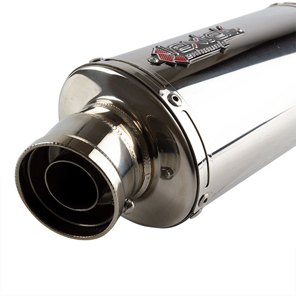 Lextek Stainless Steel OP5 Exhaust Silencer 250mm 51mm