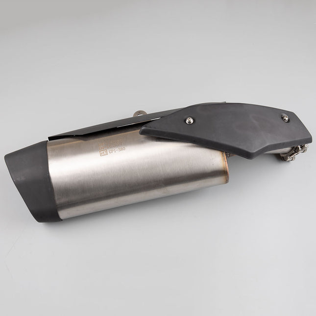 Exhaust Silencer (Twin Port) for Lexmoto LXR 380 (TR380-GP1)