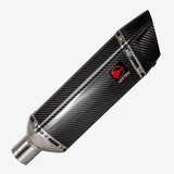 Lextek SP9CL Gloss Carbon Fibre Silencer 51mm (Left Hand)