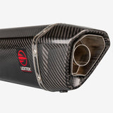 Lextek SP9CL Gloss Carbon Fibre Silencer 51mm (Left Hand)