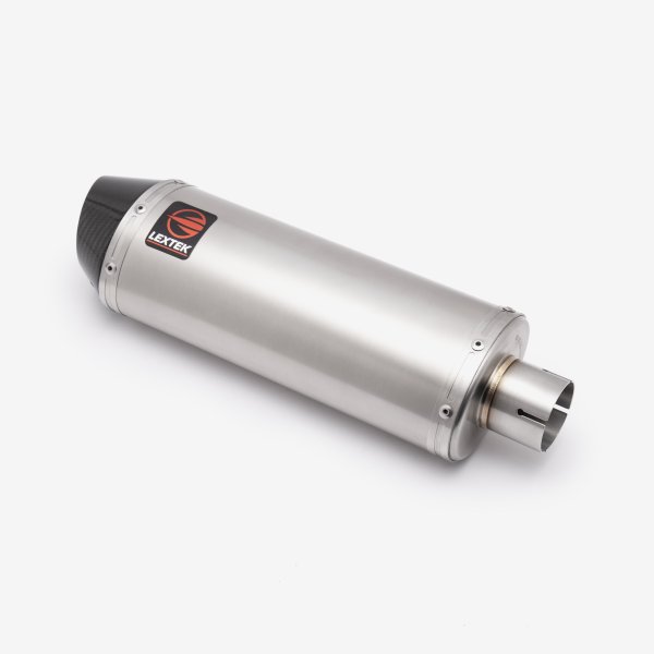 Lextek Stainless Steel RP2 Silencer 300mm with Carbon Tip 51mm