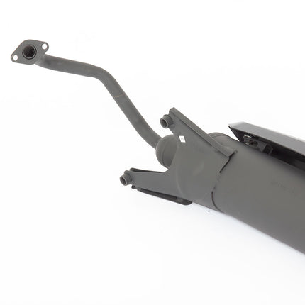 50cc Scooter Black Exhaust System for LJ50QT-9M-E5, LJ50QT-6L-E5