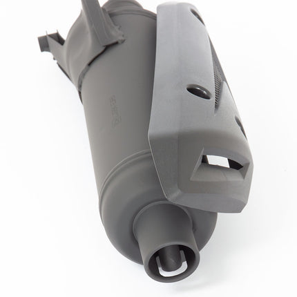 50cc Scooter Black Exhaust System for LJ50QT-9M-E5, LJ50QT-6L-E5